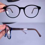 عینک فریم کائوچویی گرد   010101232