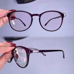 عینک فریم کائوچویی گرد    010101339