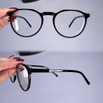 عینک فریم کائوچویی گرد   010101236