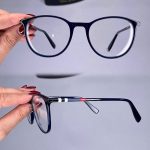 عینک فریم کائوچویی گرد   010101341