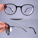 عینک فریم کائوچویی گرد    010101241