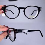 عینک فریم کائوچویی گرد ضخیم   010101292