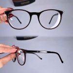 عینک فریم کائوچویی گرد   010101248