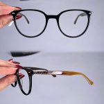 عینک فریم کائوچویی گرد   010101249