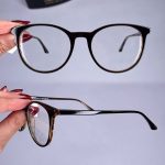 عینک فریم کائوچویی گرد    010101251