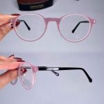 عینک فریم کائوچویی گرد   010101377