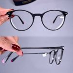 عینک فریم کائوچویی گرد   010101342