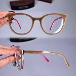 عینک فریم کائوچویی گرد   010101378