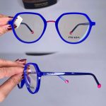 عینک فریم کائوچویی گرد    010101380