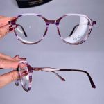 عینک فریم کائوچویی گرد دورنگ   010101317