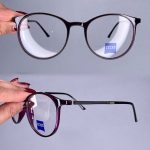 عینک فریم کائوچویی گرد    010101343