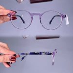 عینک فریم کائوچویی گرد   010101344