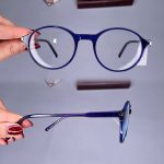 عینک فریم کائوچویی گرد    010101351