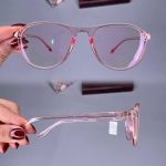 عینک فریم کائوچویی گرد   010101352