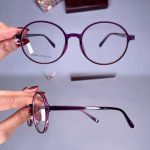 عینک فریم کائوچویی گرد    010101354