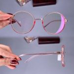 عینک فریم کائوچویی گرد   010101357