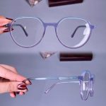 عینک فریم کائوچویی گرد   010101359