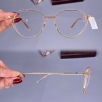 عینک فریم کائوچویی گرد    010101365