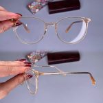 عینک فریم کائوچویی گرد   010101366