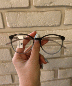 عینک فریم کائوچویی گرد دورنگ  010101314 - Image 2