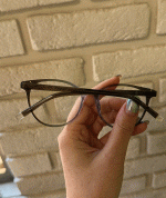 عینک فریم کائوچویی گرد دورنگ   010101315 - Image 5