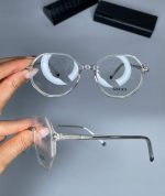 عینک فریم کائوچویی زاویه دار چندضلعی   010101322 - Image 7