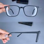 عینک فریم کائوچویی مستطیلی مات     010101498