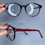 عینک فریم کائوچویی گرد پلنگی    010101609