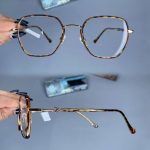 عینک فریم کائوچویی زاویه دار پلنگی   010101570