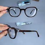 عینک فریم کائوچویی زاویه دار پلنگی     010101608