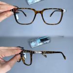 عینک فریم کائوچویی زاویه دار پلنگی    010101577