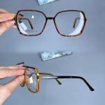 عینک فریم کائوچویی زاویه دار پلنگی     010101600