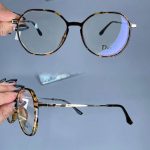 عینک فریم کائوچویی زاویه دار پلنگی    010101605