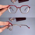 عینک فریم کائوچویی زاویه دار مربع    010101421