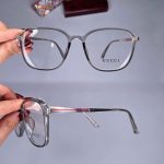 عینک فریم کائوچویی زاویه دار سایز بزرگ    010101459