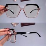 عینک فریم کائوچویی زاویه دار سایز بزرگ دو رنگ    010101463