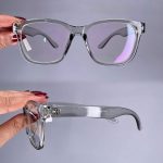 عینک فریم کائوچویی زاویه دار سایز بزرگ    010101472