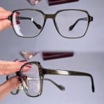 عینک فریم کائوچویی زاویه دار سایز بزرگ     010101478