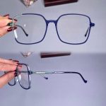 عینک فریم کائوچویی زاویه دار سایز بزرگ    010101486