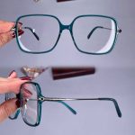 عینک فریم کائوچویی زاویه دار سایز بزرگ       010101487