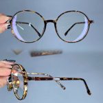 عینک فریم کائوچویی گرد پلنگی    010101610