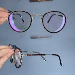 عینک فریم کائوچویی گرد پلنگی    010101613