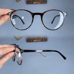 عینک فریم کائوچویی گرد پلنگی    010101622