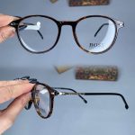 عینک فریم کائوچویی گرد پلنگی   010101638