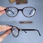 عینک فریم کائوچویی گرد پلنگی    010101646