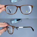 عینک فریم کائوچویی مستطیلی پلنگی    010101673