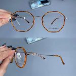 عینک فریم کائوچویی گرد پلنگی    010101651