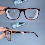 عینک فریم کائوچویی مستطیلی پلنگی ضخیم    010101700