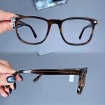 عینک فریم کائوچویی مستطیلی پلنگی ضخیم     010101706