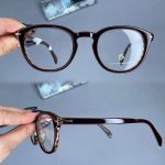 عینک فریم کائوچویی زاویه دار پلنگی    010101695